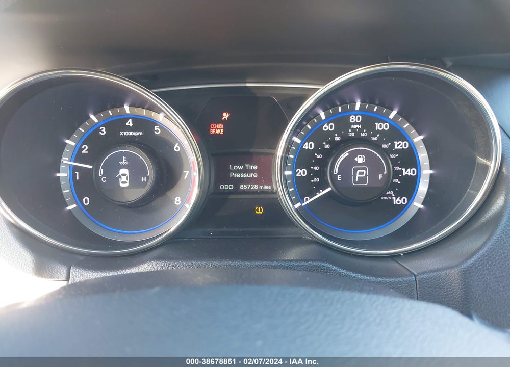 2012 HYUNDAI SONATA GLS VIN: 5NPEB4AC7CH392644