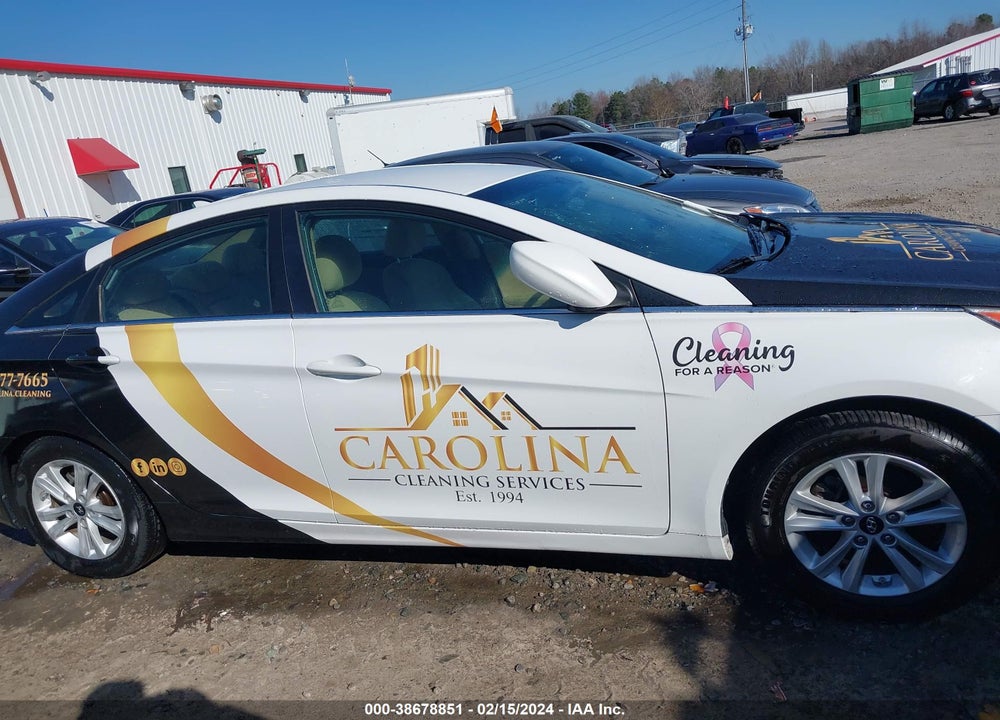 2012 HYUNDAI SONATA GLS VIN: 5NPEB4AC7CH392644