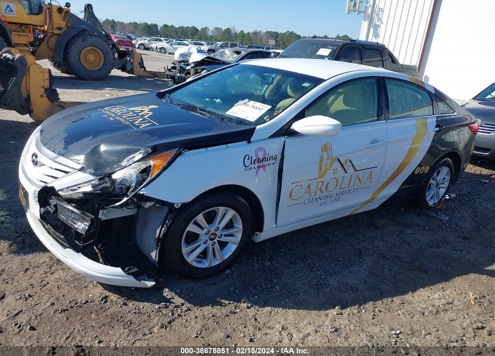 2012 HYUNDAI SONATA GLS VIN: 5NPEB4AC7CH392644