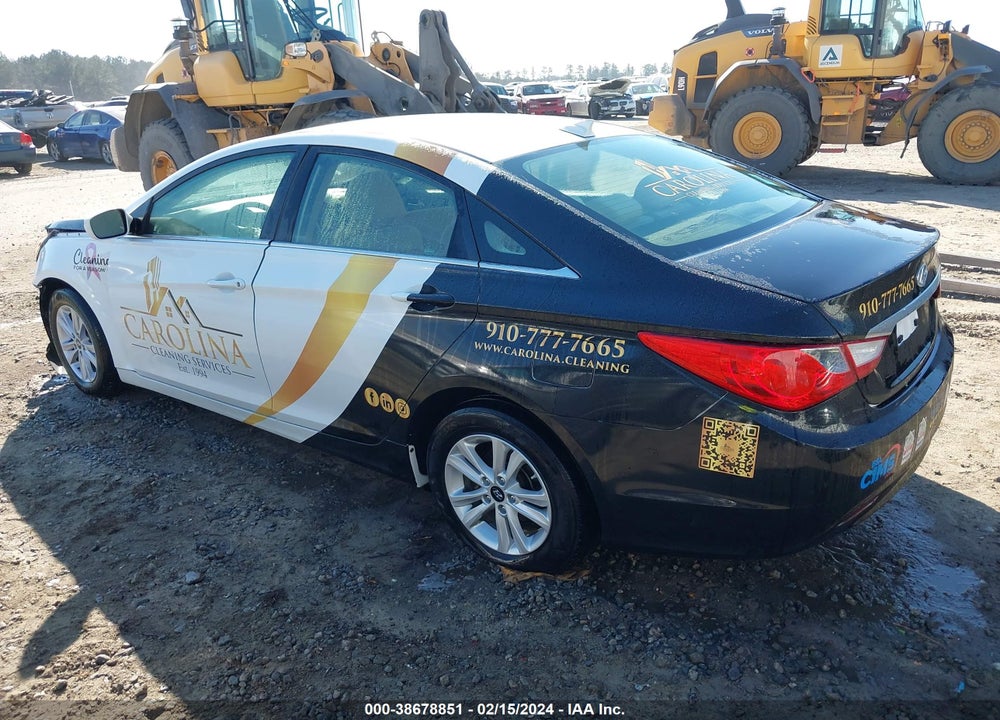 2012 HYUNDAI SONATA GLS VIN: 5NPEB4AC7CH392644