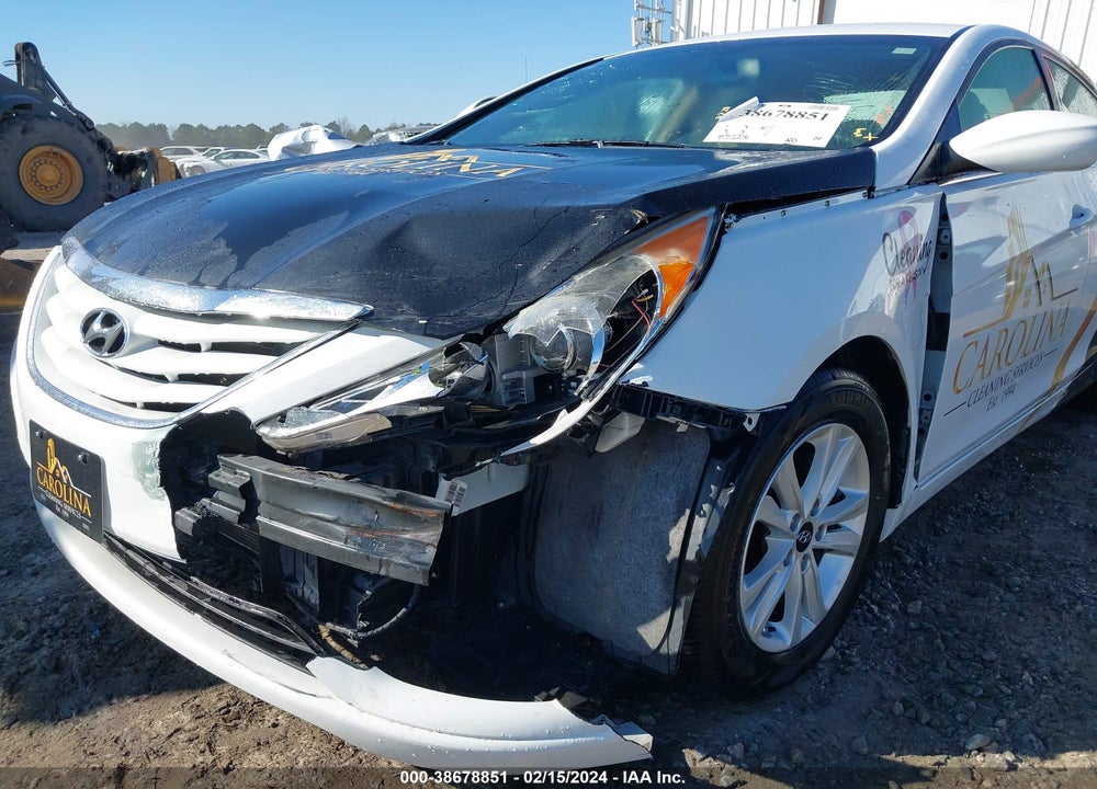 2012 HYUNDAI SONATA GLS VIN: 5NPEB4AC7CH392644