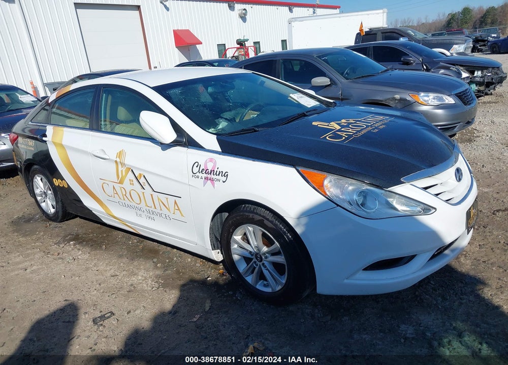 2012 HYUNDAI SONATA GLS VIN: 5NPEB4AC7CH392644