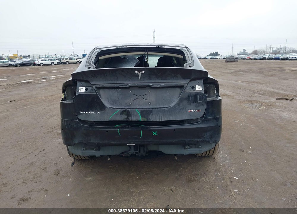 2016 TESLA MODEL X 60D/P100D/P90D VIN: 5YJXCAE47GF001388