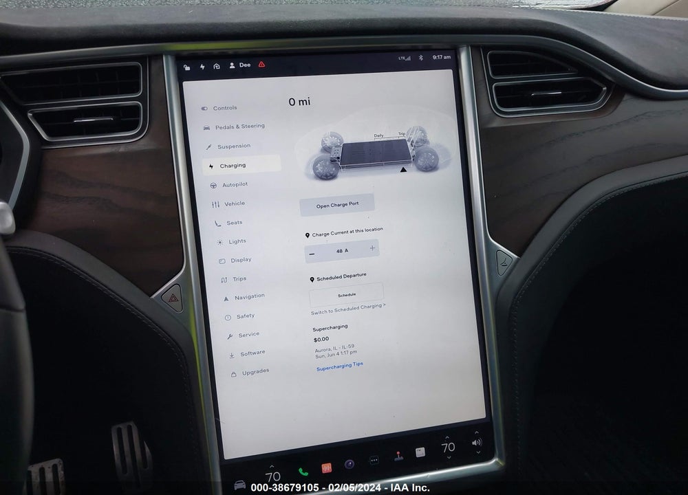 2016 TESLA MODEL X 60D/P100D/P90D VIN: 5YJXCAE47GF001388