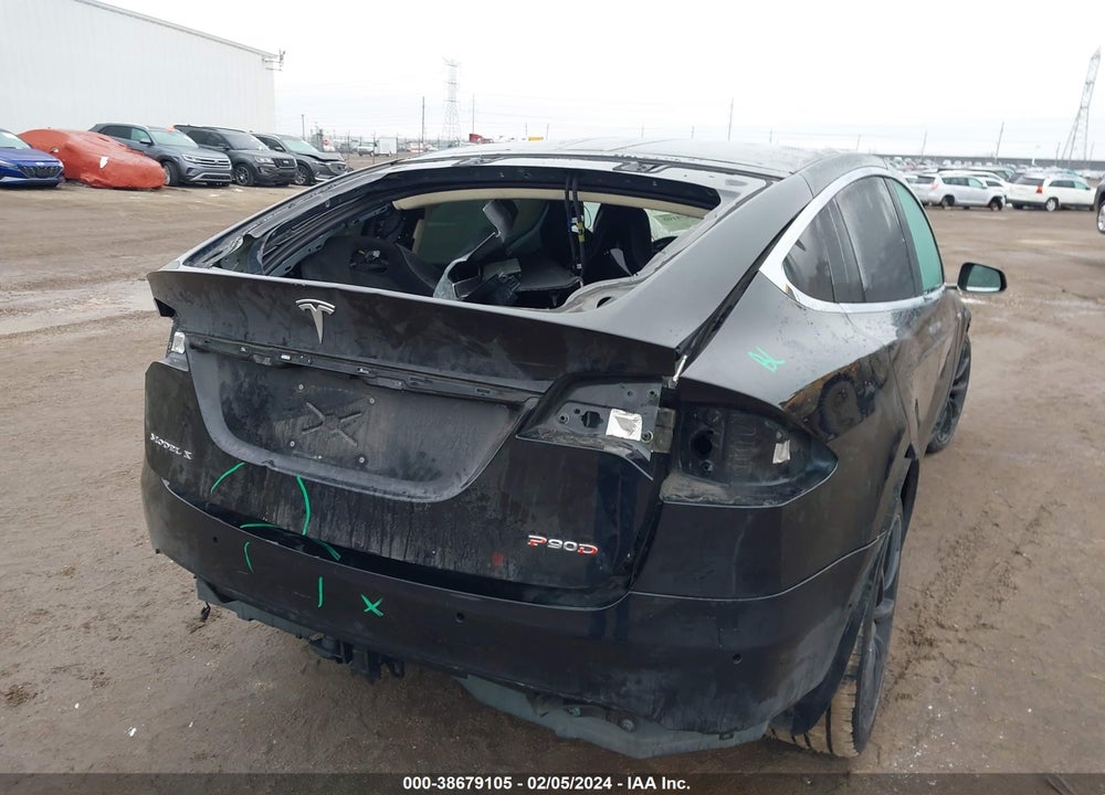 2016 TESLA MODEL X 60D/P100D/P90D VIN: 5YJXCAE47GF001388