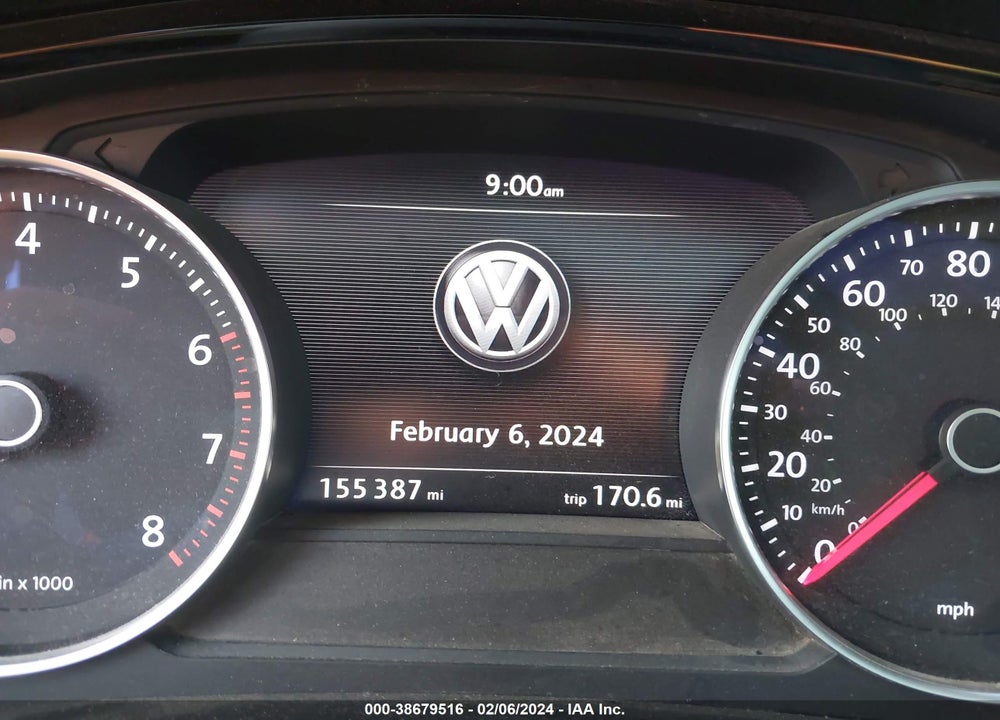 2017 VOLKSWAGEN TOUAREG V6 WOLFSBURG EDITION VIN: WVGRF7BP9HD006887