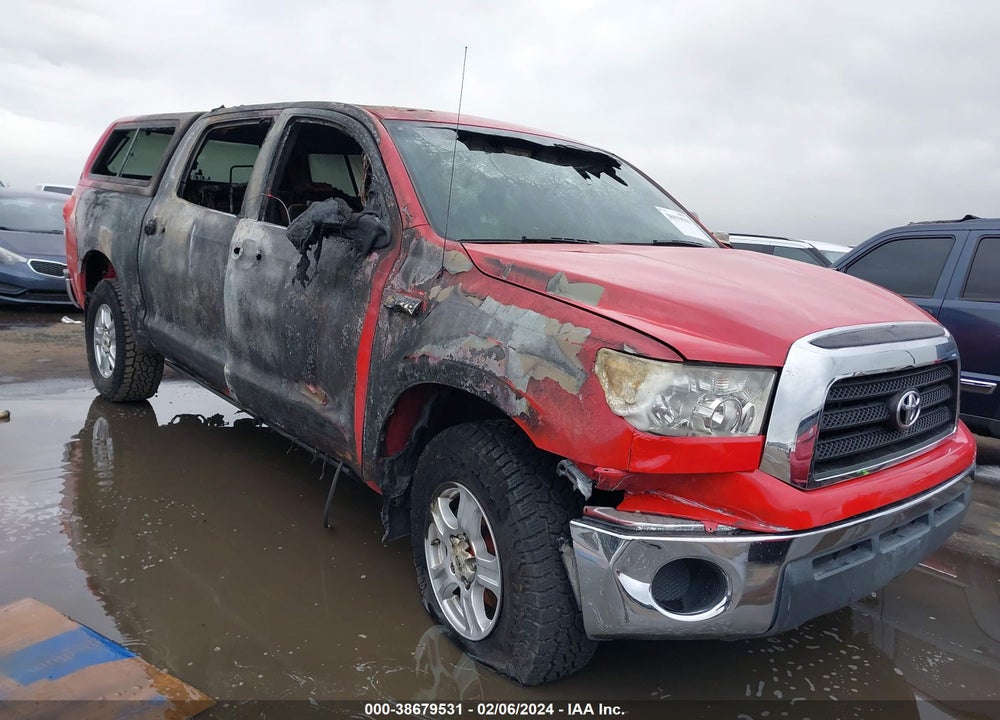 2008 TOYOTA TUNDRA SR5 5.7L V8 VIN: 5TFDV54128X035712