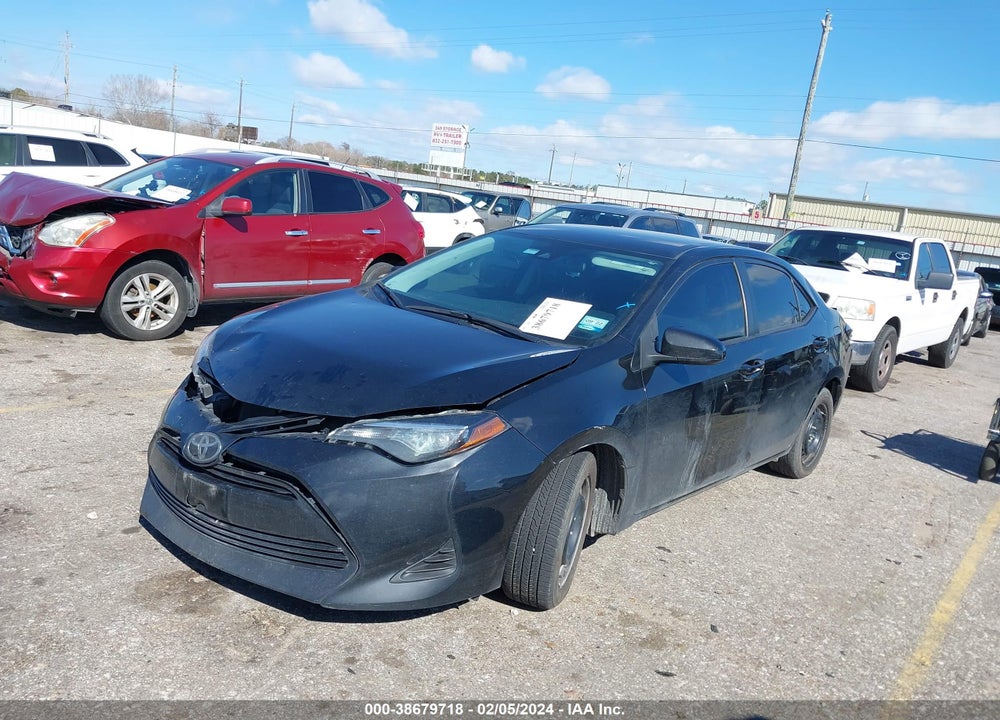 2019 TOYOTA COROLLA LE VIN: 2T1BURHE5KC229252