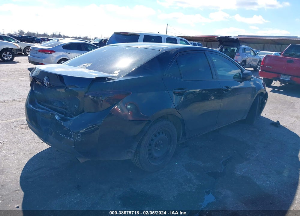 2019 TOYOTA COROLLA LE VIN: 2T1BURHE5KC229252
