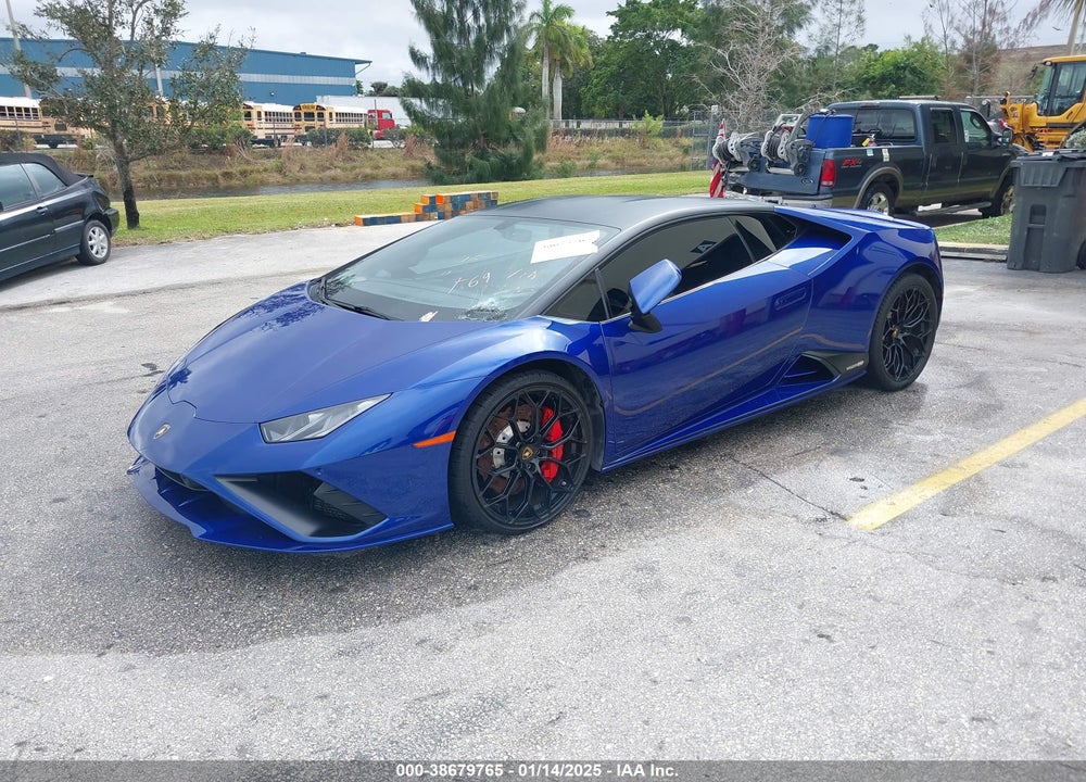 2021 LAMBORGHINI HURACAN EVO COUPE VIN: ZHWUF5ZF9MLA17396