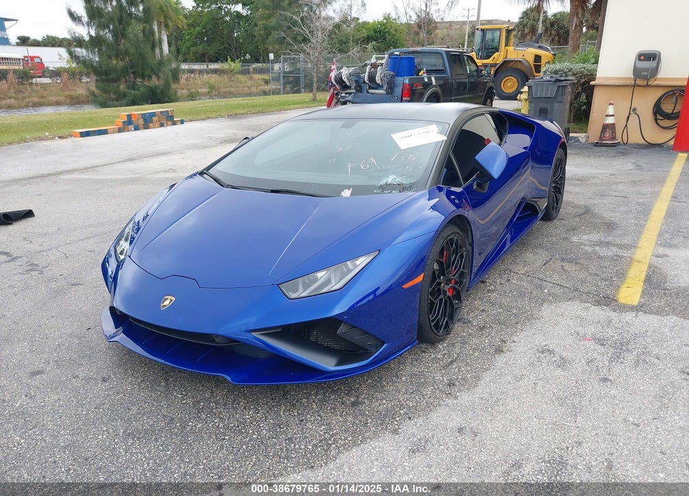 2021 LAMBORGHINI HURACAN EVO COUPE VIN: ZHWUF5ZF9MLA17396