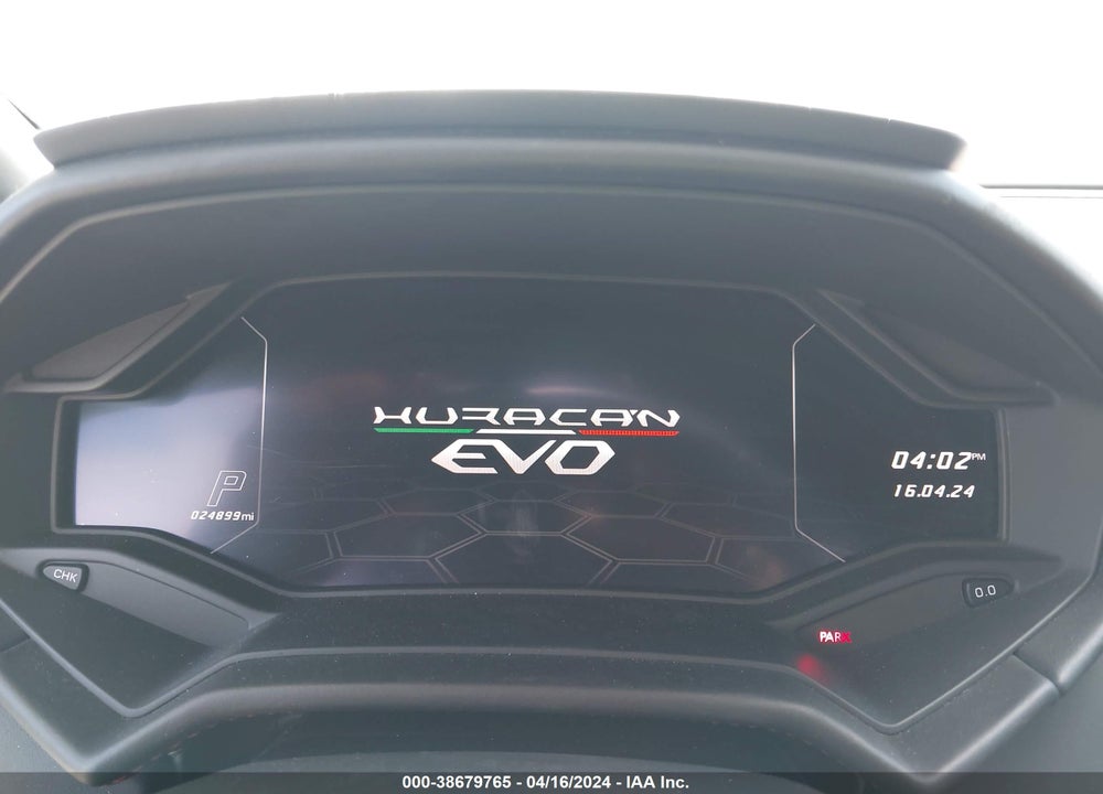 2021 LAMBORGHINI HURACAN EVO COUPE VIN: ZHWUF5ZF9MLA17396