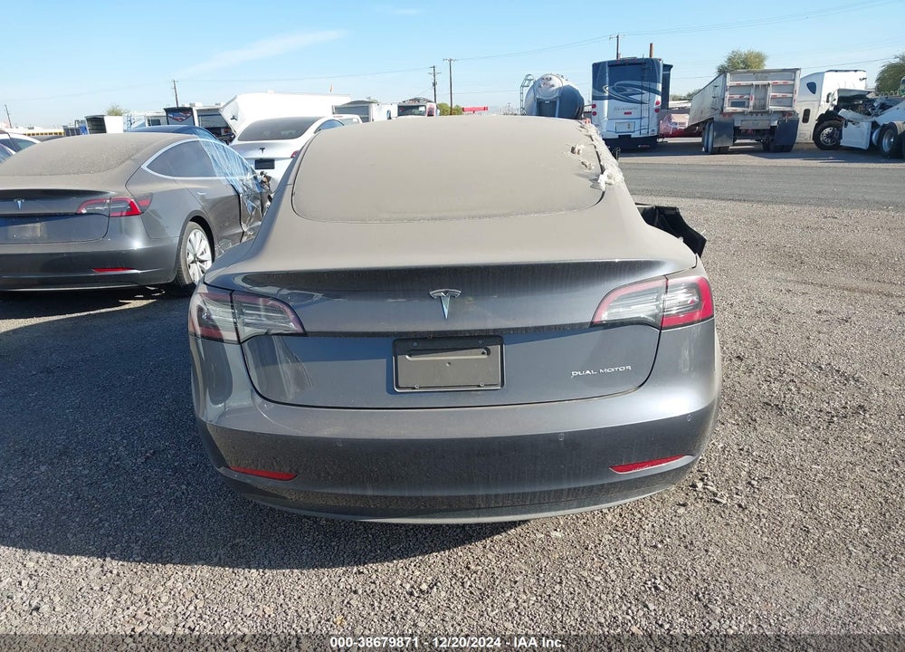 2021 TESLA MODEL 3 LONG RANGE DUAL MOTOR ALL-WHEEL DRIVE VIN: 5YJ3E1EB6MF995325