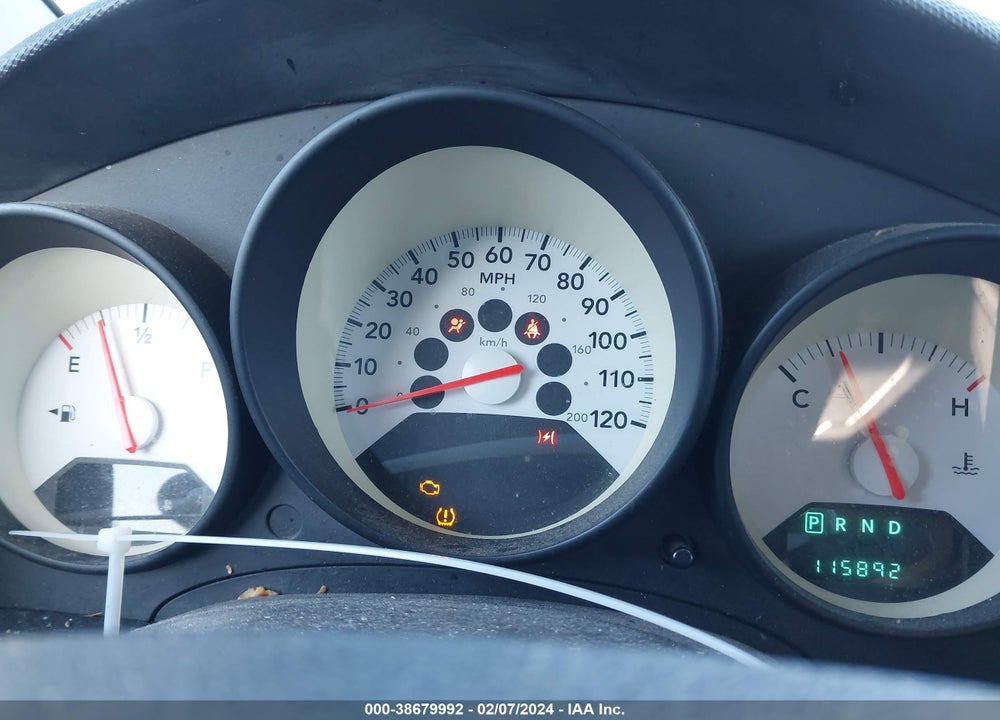 2008 DODGE CALIBER VIN: 1B3HB28B78D586880