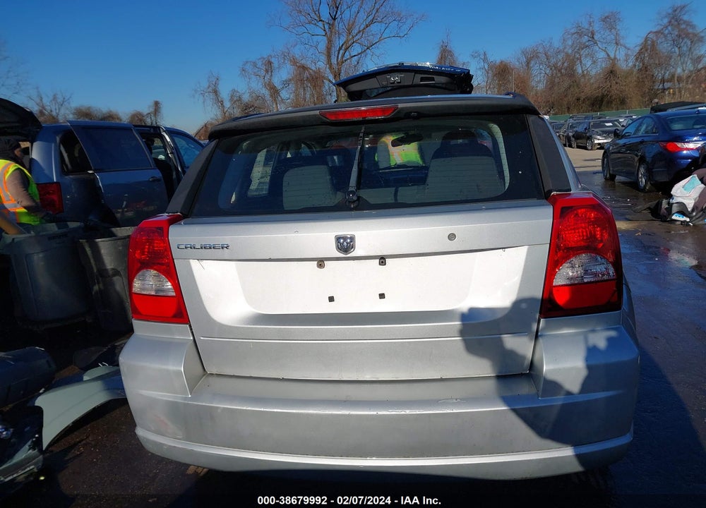 2008 DODGE CALIBER VIN: 1B3HB28B78D586880