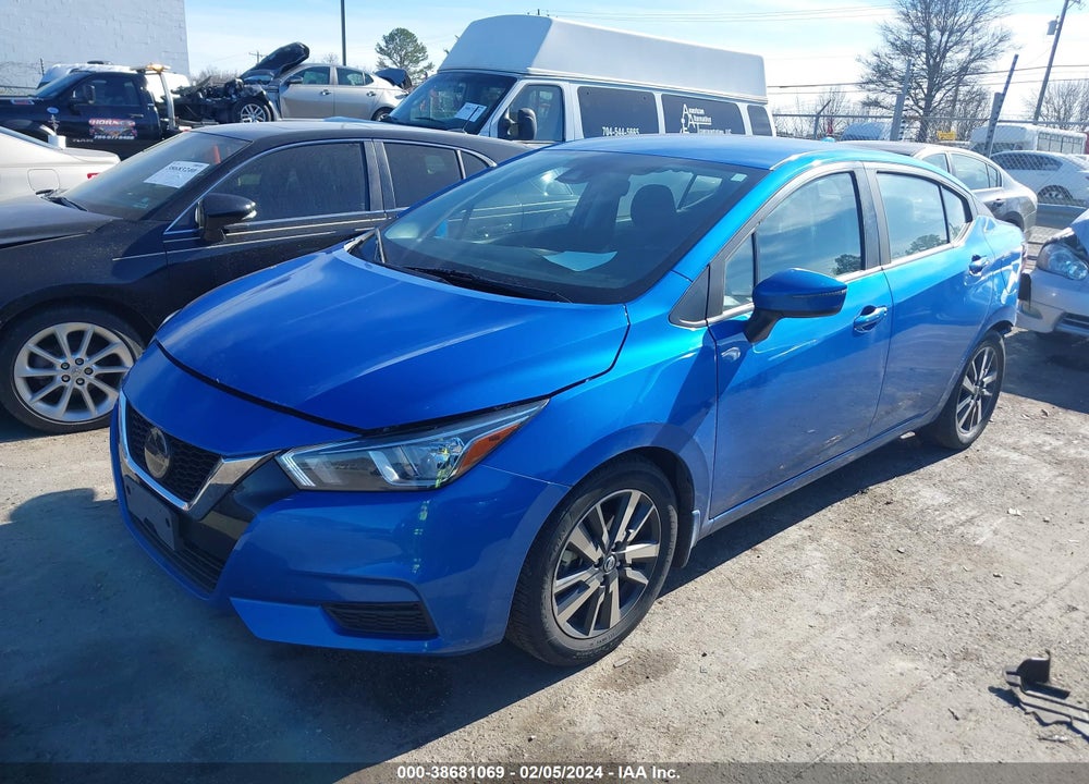 2020 NISSAN VERSA SV XTRONIC CVT VIN: 3N1CN8EV3LL894605
