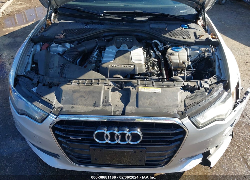 2012 AUDI A6 VIN: WAUGGAFC1CN039072