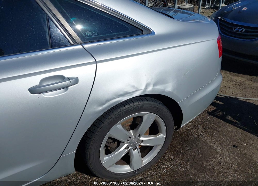 2012 AUDI A6 VIN: WAUGGAFC1CN039072
