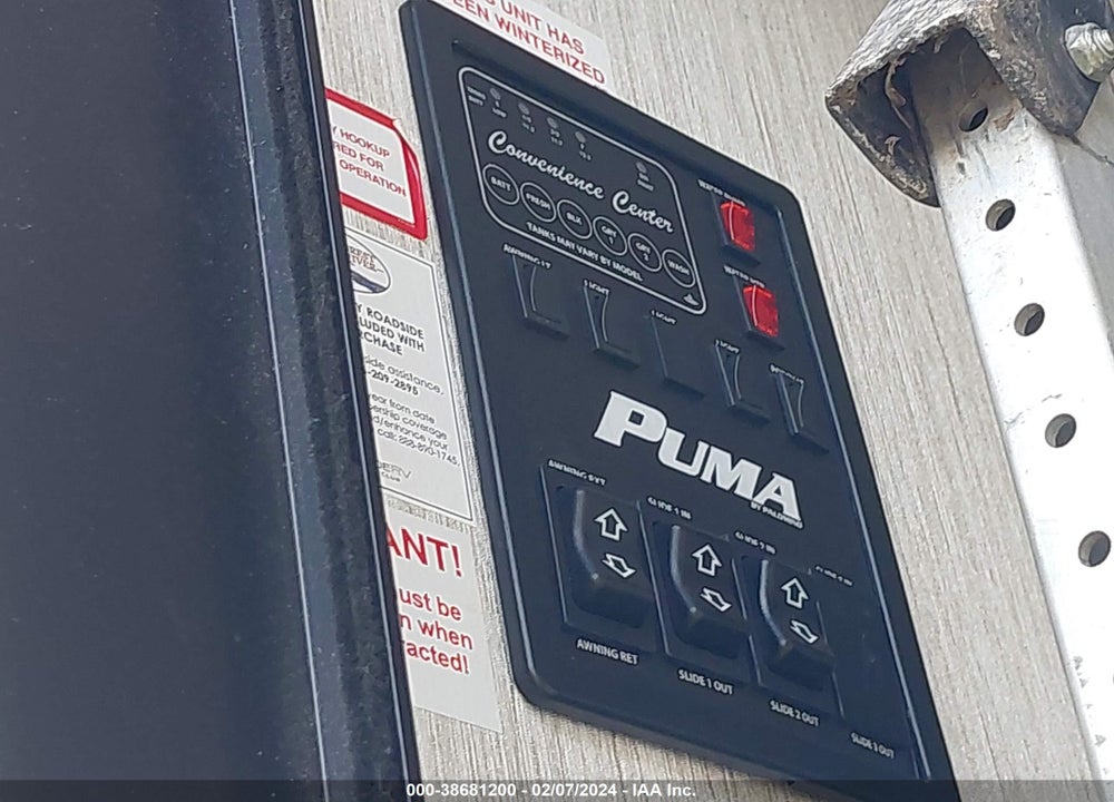 2021 PALOMINO PUMA31QBBH VIN: 4X4TPUG22MP085891