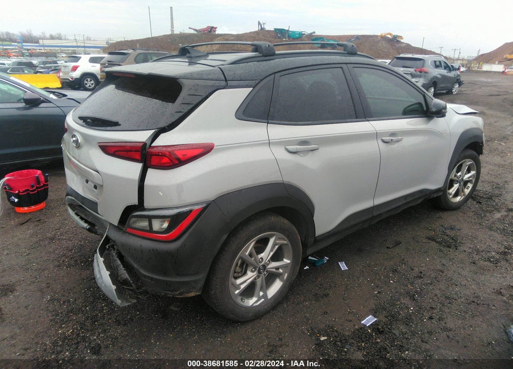 2022 HYUNDAI KONA SEL VIN: KM8K62AB9NU920157