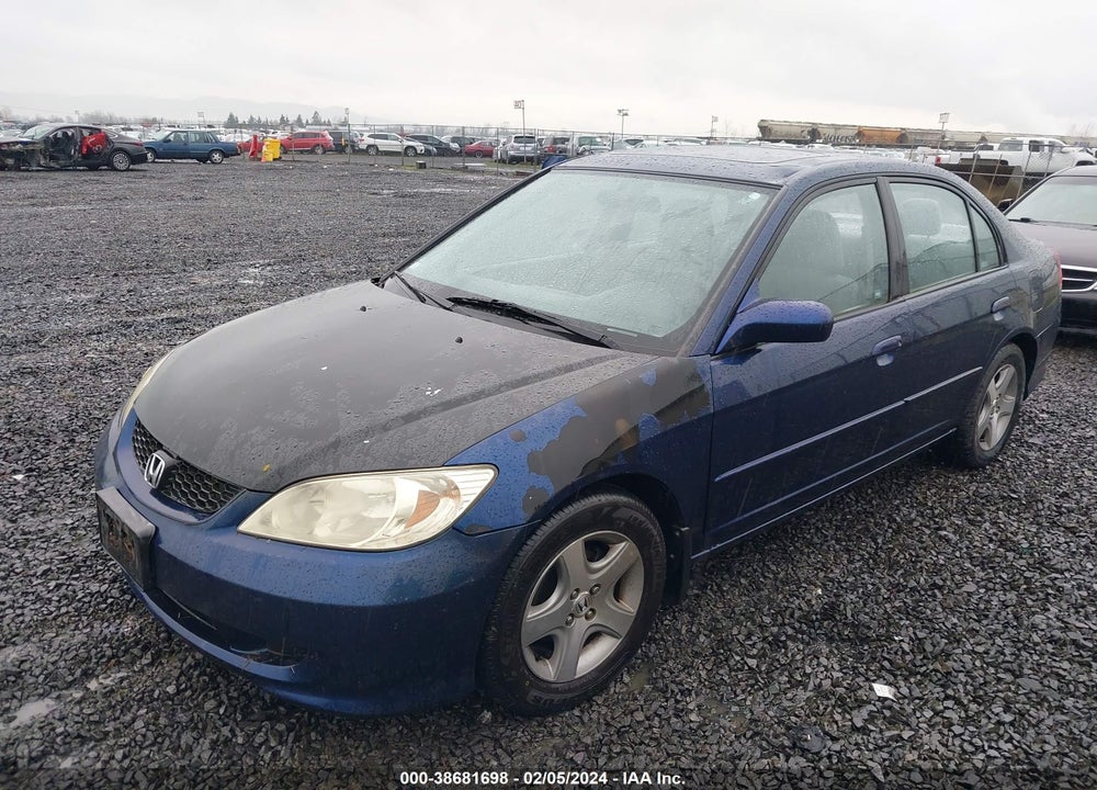 2005 HONDA CIVIC EX VIN: 2HGES26735H524232