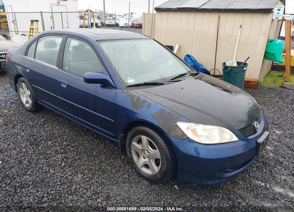 2005 HONDA CIVIC EX VIN: 2HGES26735H524232