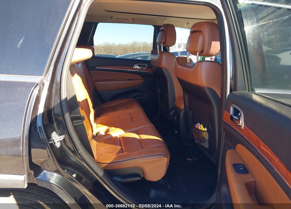 2013 JEEP GRAND CHEROKEE OVERLAND VIN: 1C4RJFCG9DC537082