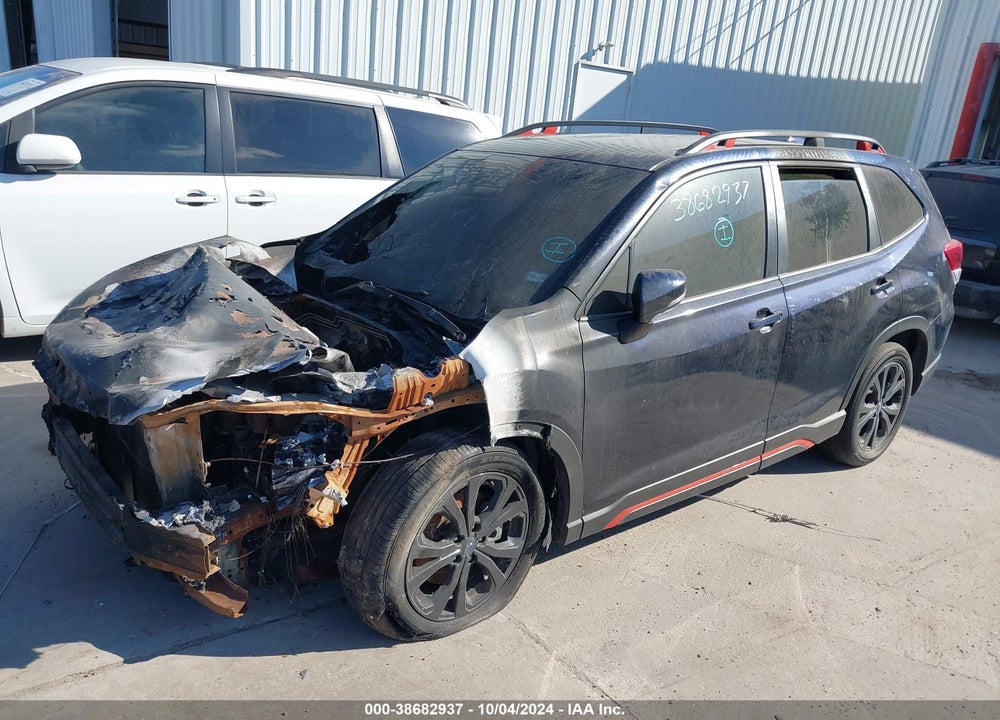2022 SUBARU FORESTER SPORT VIN: JF2SKAGC6NH499633