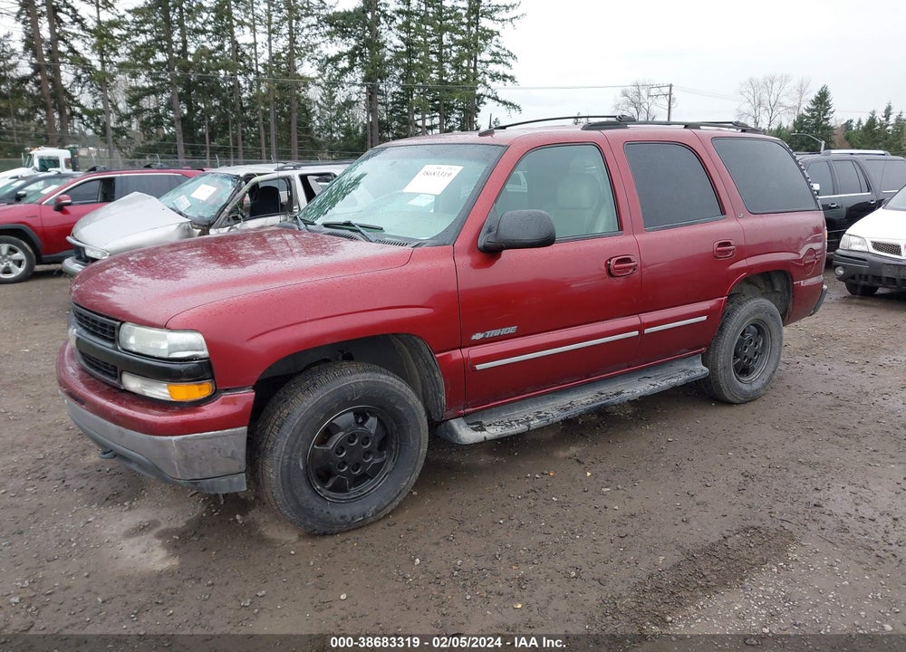 2003 CHEVROLET TAHOE LT VIN: 1GNEK13Z53R198811