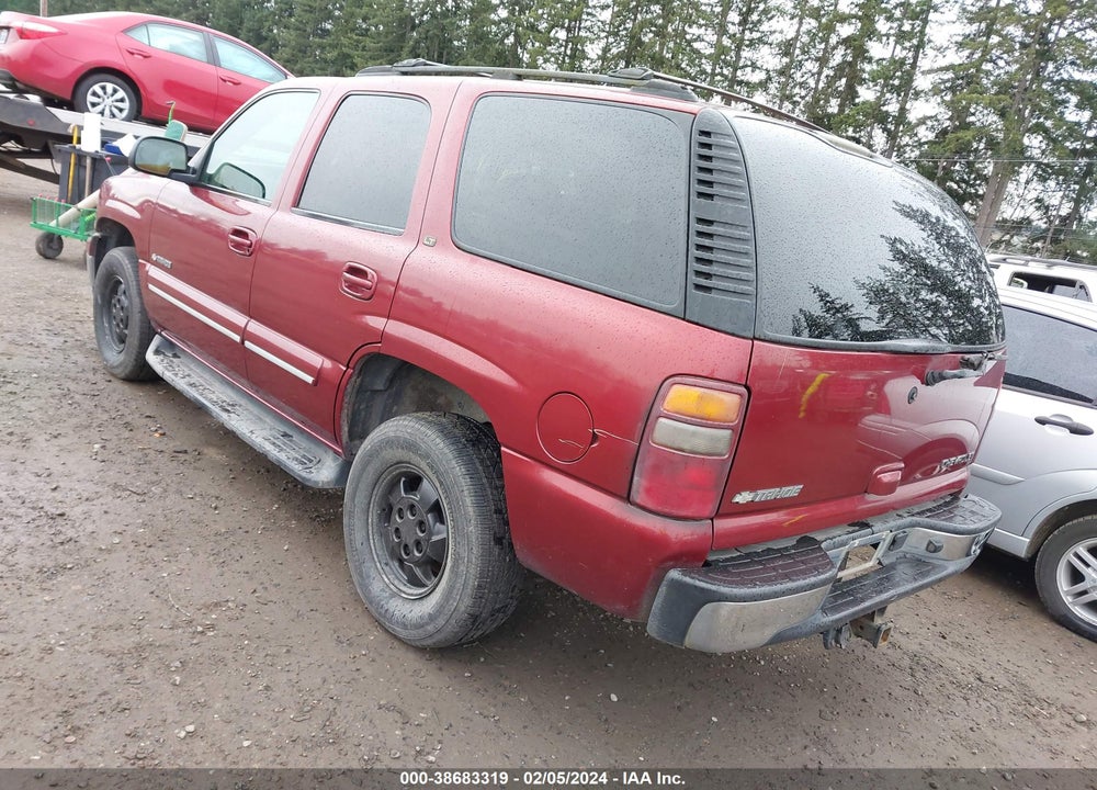 2003 CHEVROLET TAHOE LT VIN: 1GNEK13Z53R198811