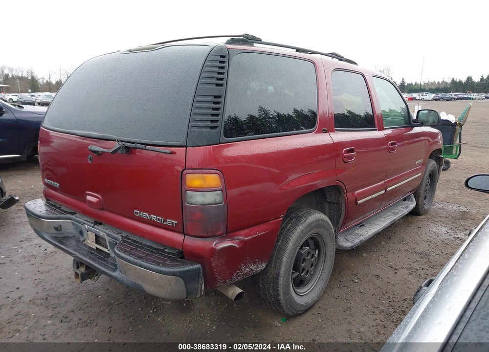 2003 CHEVROLET TAHOE LT VIN: 1GNEK13Z53R198811