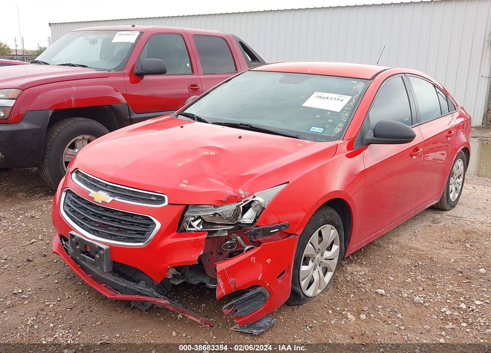 2015 CHEVROLET CRUZE LS AUTO VIN: 1G1PA5SH3F7174830