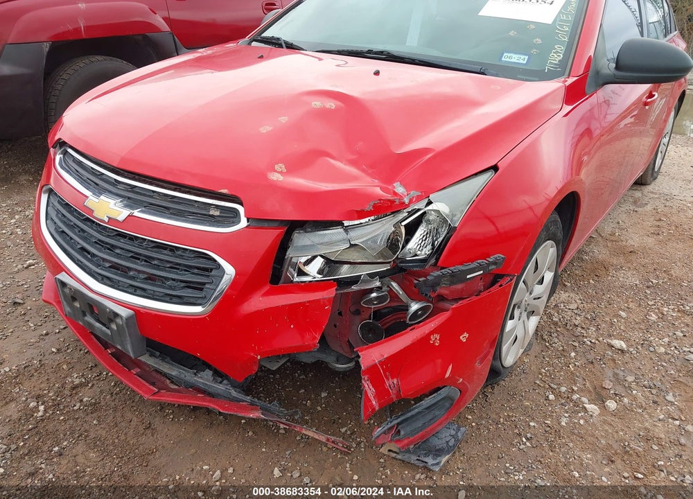 2015 CHEVROLET CRUZE LS AUTO VIN: 1G1PA5SH3F7174830