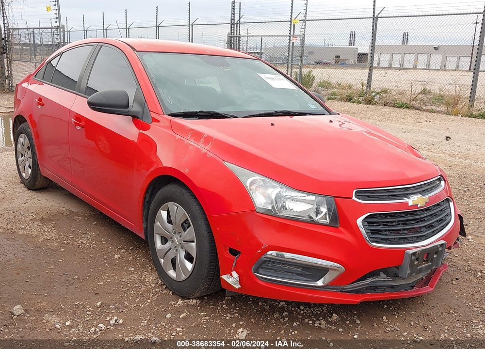 2015 CHEVROLET CRUZE LS AUTO VIN: 1G1PA5SH3F7174830
