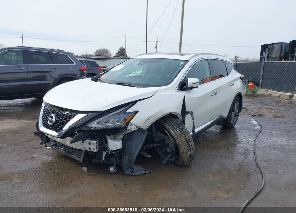 2019 NISSAN MURANO PLATINUM VIN: 5N1AZ2MS6KN145790