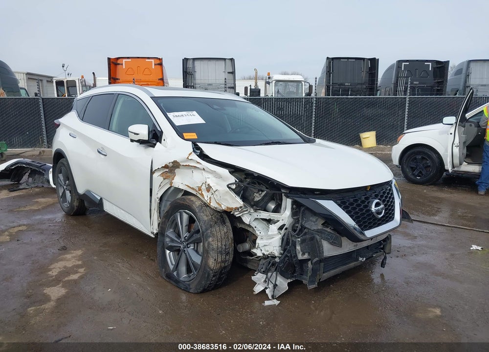 2019 NISSAN MURANO PLATINUM VIN: 5N1AZ2MS6KN145790