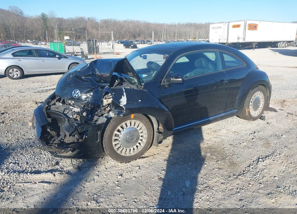 2014 VOLKSWAGEN BEETLE 1.8T VIN: 3VWJ07ATXEM658366