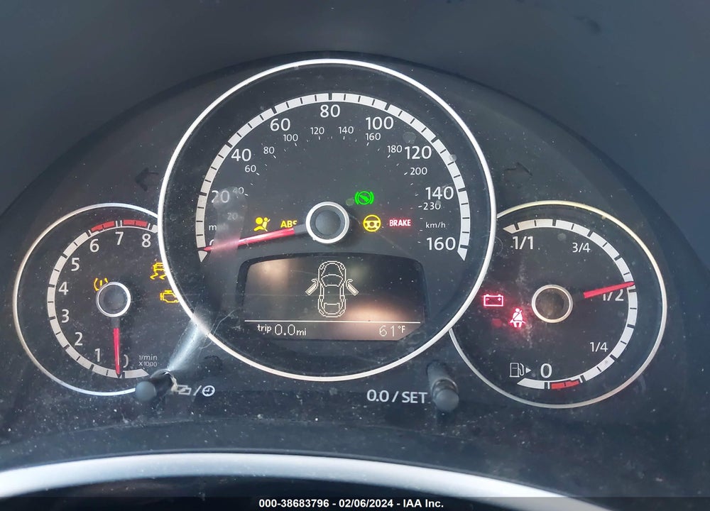 2014 VOLKSWAGEN BEETLE 1.8T VIN: 3VWJ07ATXEM658366
