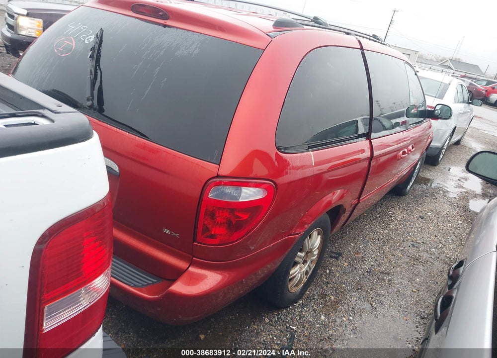 2002 CHRYSLER TOWN & COUNTRY EX VIN: 2C8GP74L92R553843