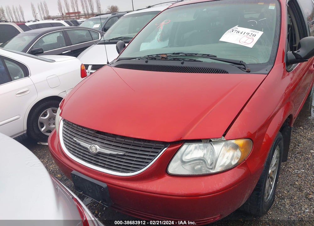 2002 CHRYSLER TOWN & COUNTRY EX VIN: 2C8GP74L92R553843