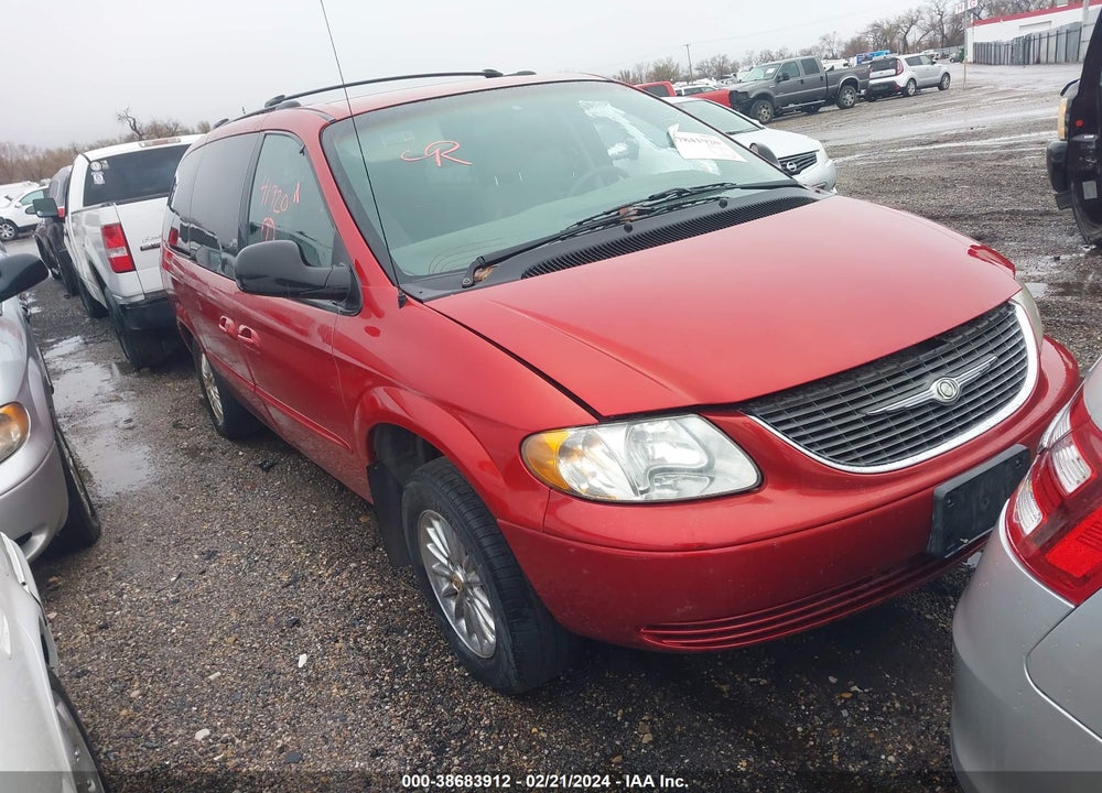 2002 CHRYSLER TOWN & COUNTRY EX VIN: 2C8GP74L92R553843