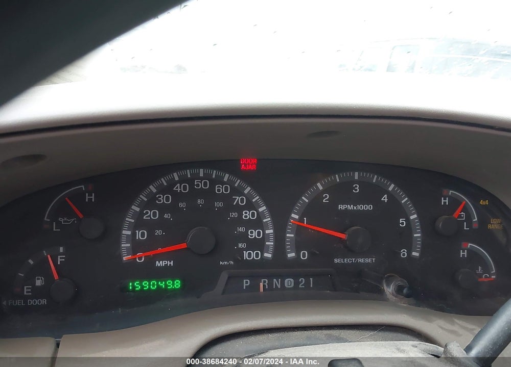2001 FORD F-150 SUPERCREW KING RANCH EDITION/LARIAT/XLT VIN: 1FTRW08L11KE21588
