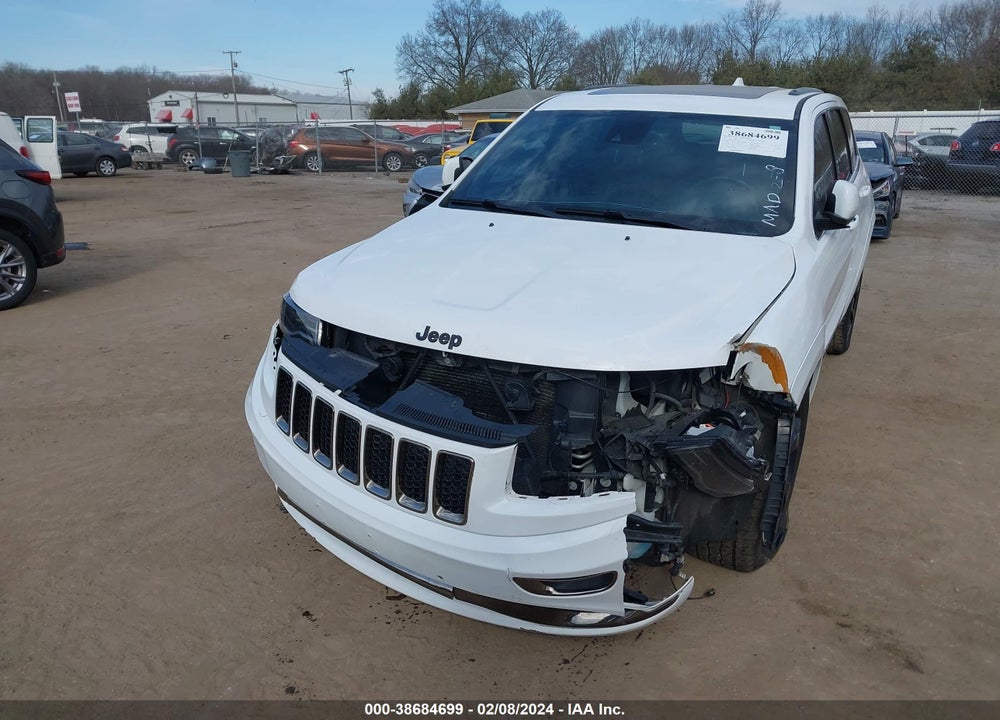 2015 JEEP GRAND CHEROKEE OVERLAND VIN: 1C4RJFCG8FC196941