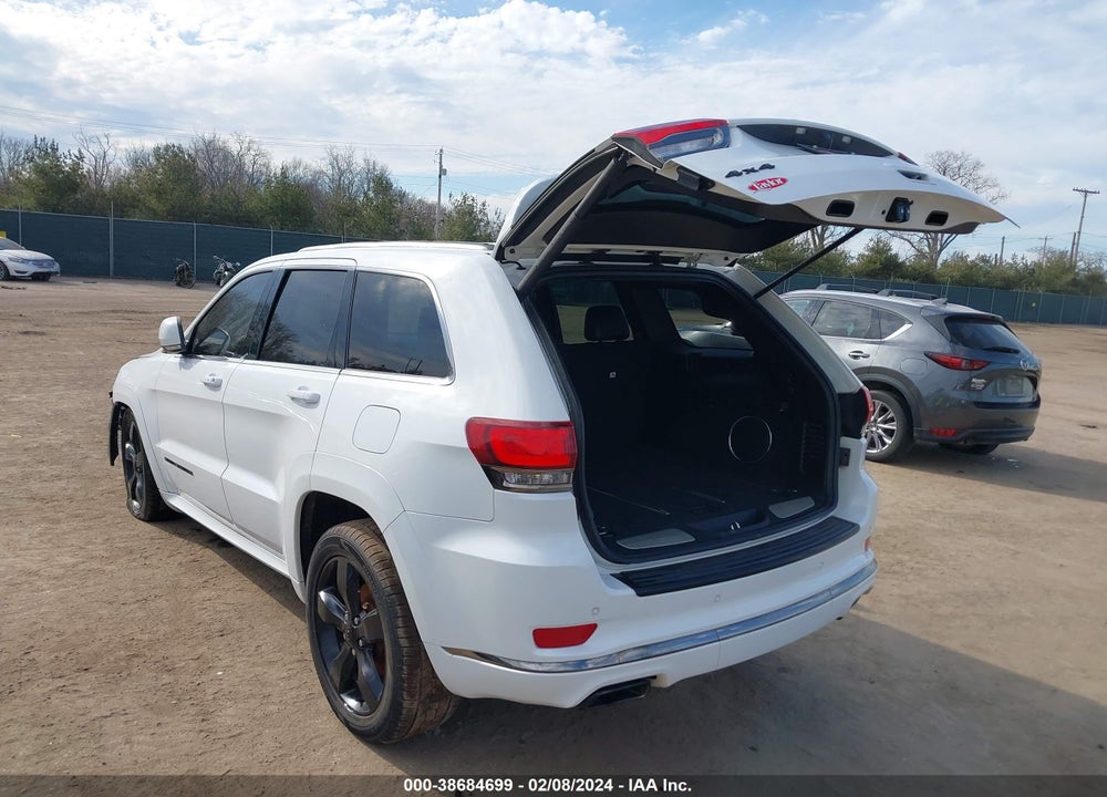 2015 JEEP GRAND CHEROKEE OVERLAND VIN: 1C4RJFCG8FC196941
