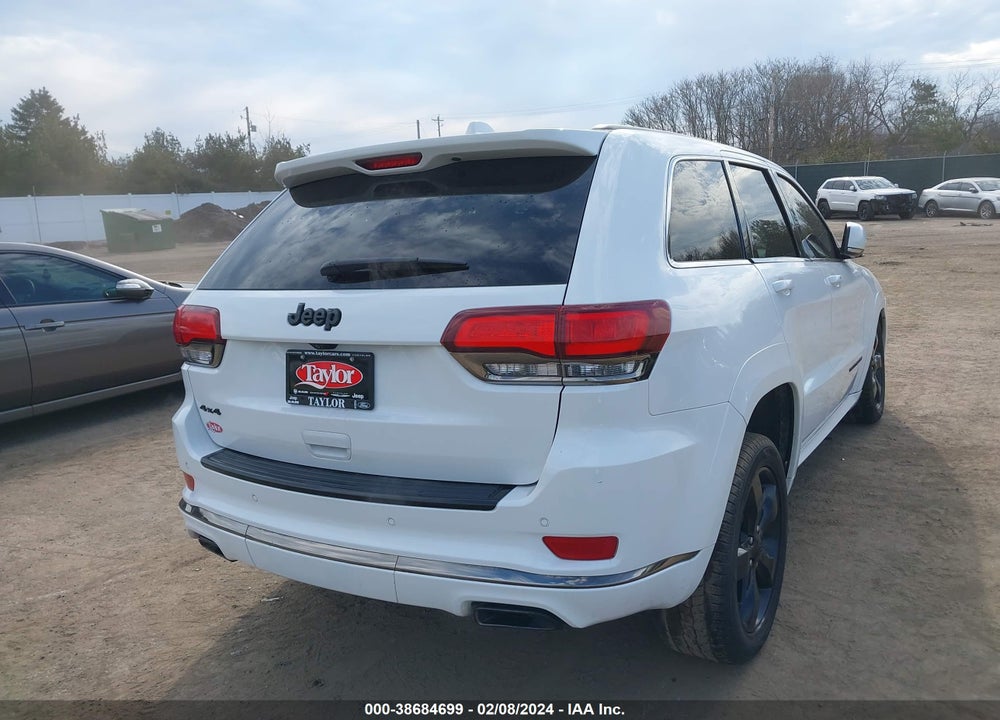 2015 JEEP GRAND CHEROKEE OVERLAND VIN: 1C4RJFCG8FC196941