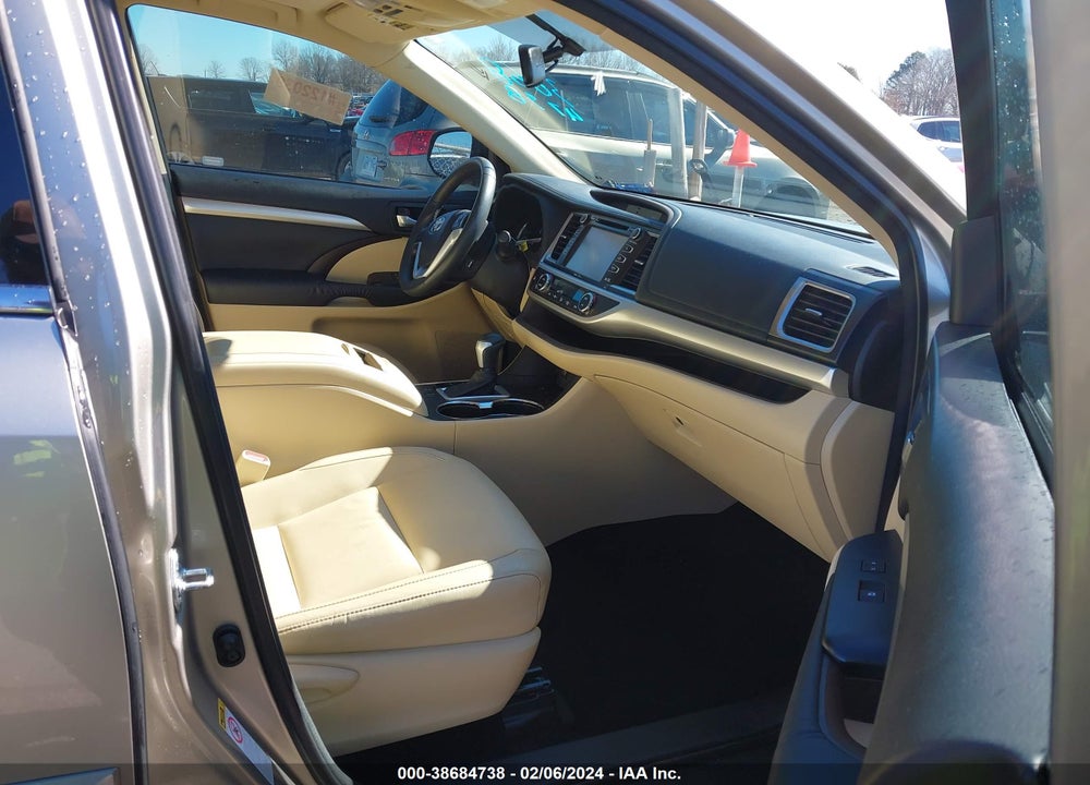 2014 TOYOTA HIGHLANDER XLE V6 VIN: 5TDKKRFH6ES011920
