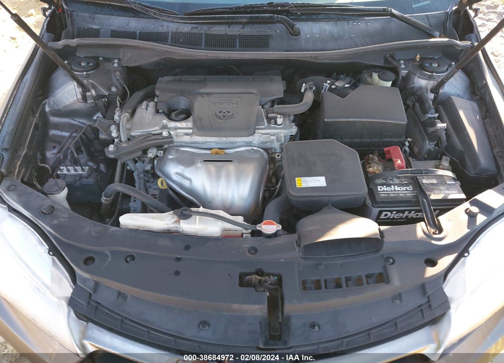2016 TOYOTA CAMRY SE VIN: 4T1BF1FK2GU522827