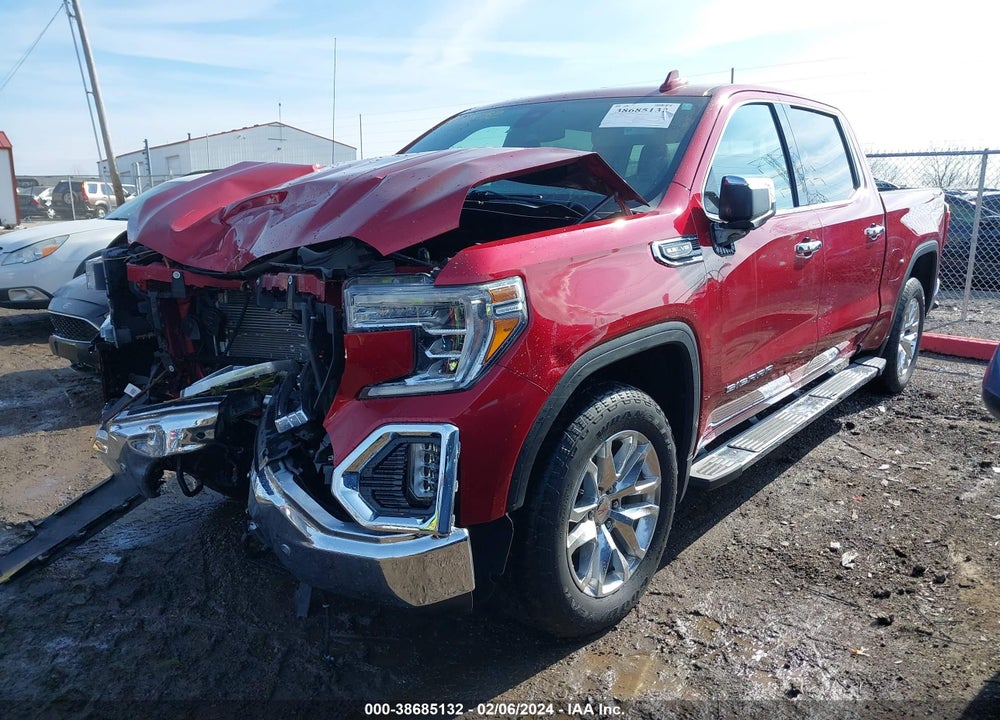 2020 GMC SIERRA 1500 4WD SHORT BOX SLT VIN: 1GTU9DEDXLZ309176