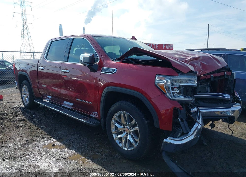 2020 GMC SIERRA 1500 4WD SHORT BOX SLT VIN: 1GTU9DEDXLZ309176