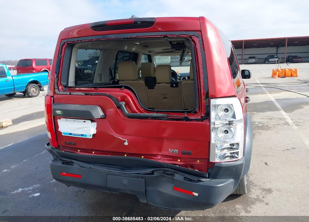 2006 LAND ROVER LR3 V8 SE VIN: SALAE25466A376856